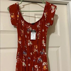 Off the shoulder short Jumpsuit